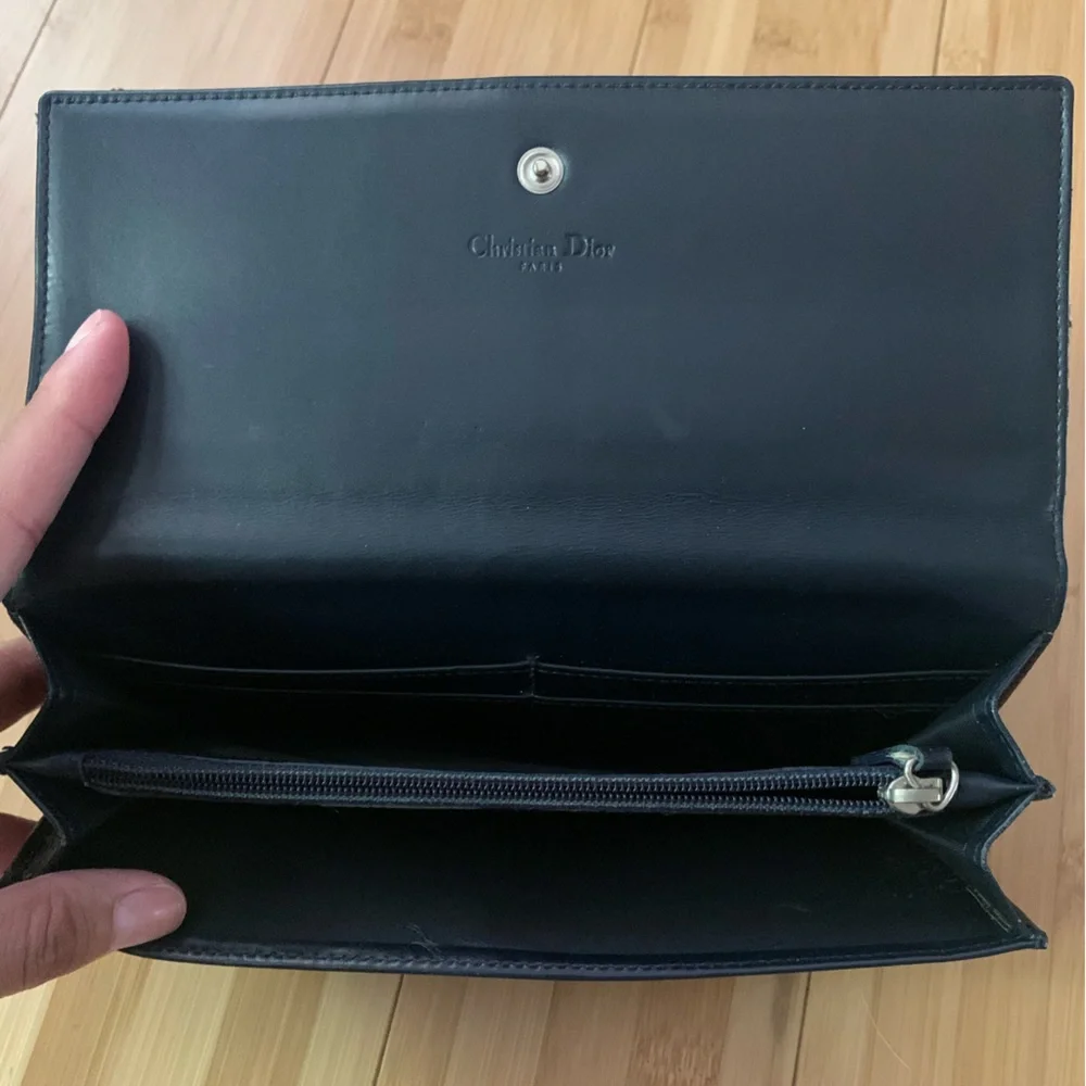 Christian Dior Denim Wallet